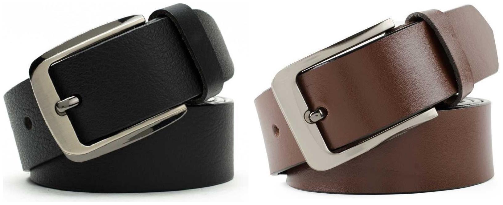 

Best Friends Forever Men s Genuine Leather Belts Combo