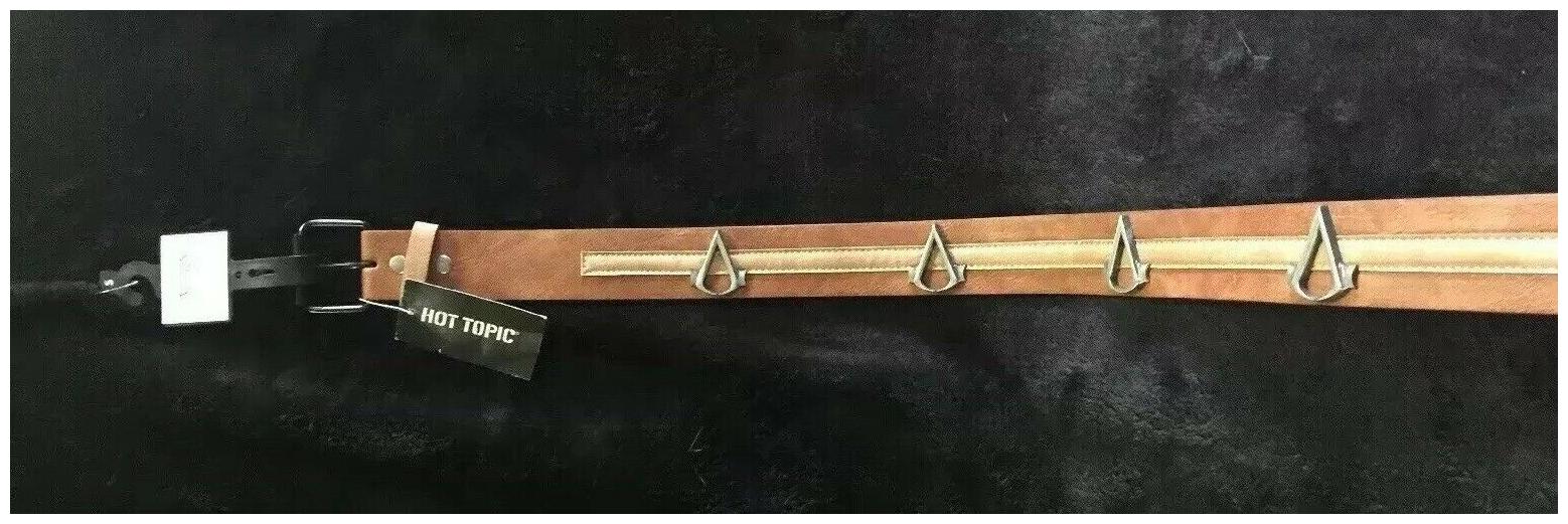 

Bioworld Assassins Creed Brown Belt (Size Small 28-30) Hot Topic New With Tags