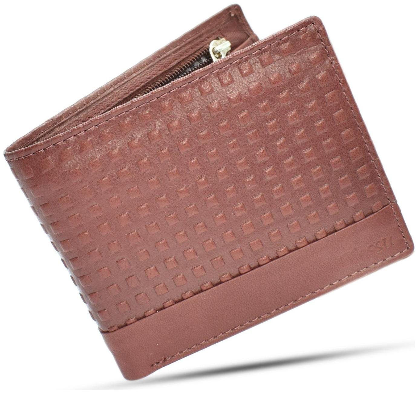 

Blessu Men Brown Leather Bi-Fold Wallet ( Pack of 1 )