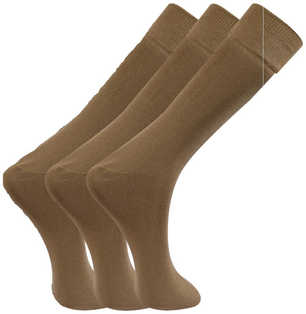 

Bodysene Men s khakhi Cotton Socks ( Pack of 3 Pair Socks )