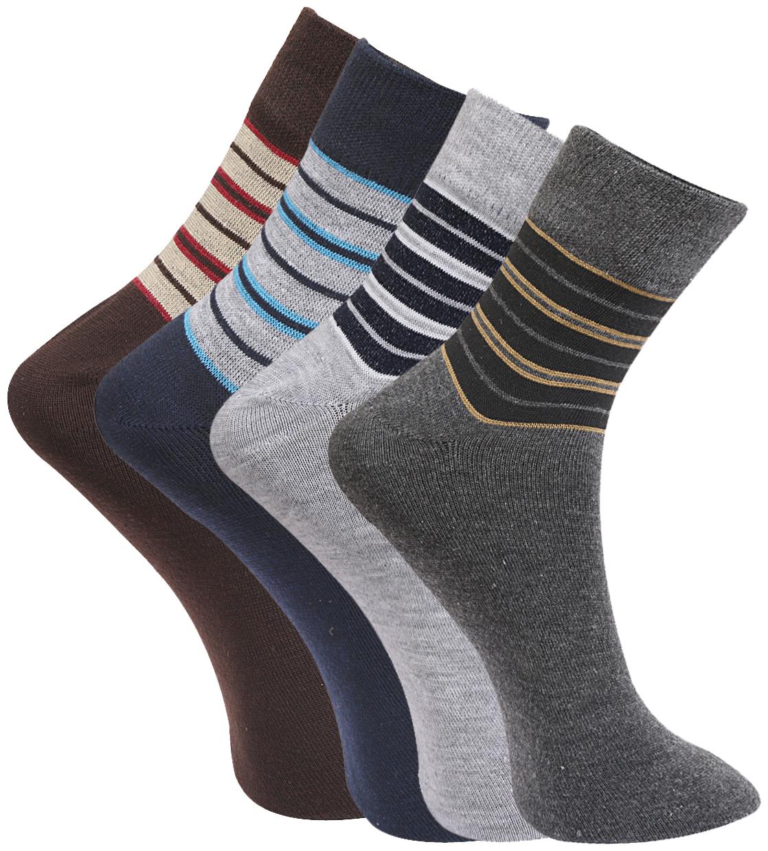 

Bodysense Men s Multicolor Cotton Socks ( Pack of 10 Pair Socks )