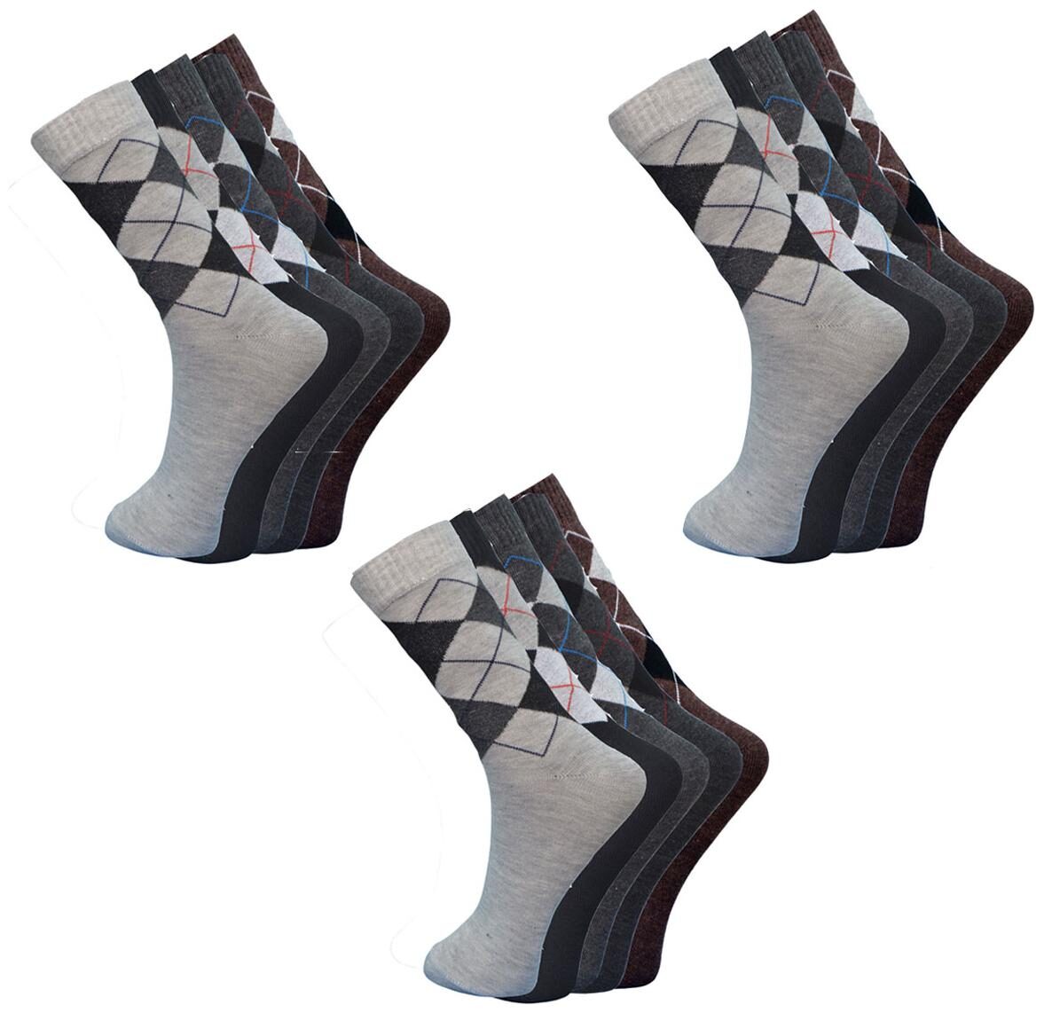 

Bodysense Multicolor Men s Lycra Cotton Socks (Pack Of 15)