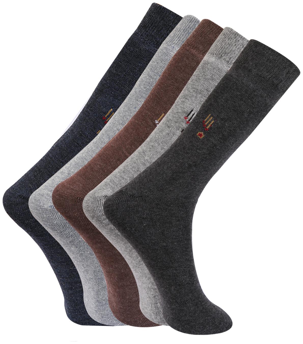 

Bodysense Multi Cotton Calf length socks ( Pack of 5 )