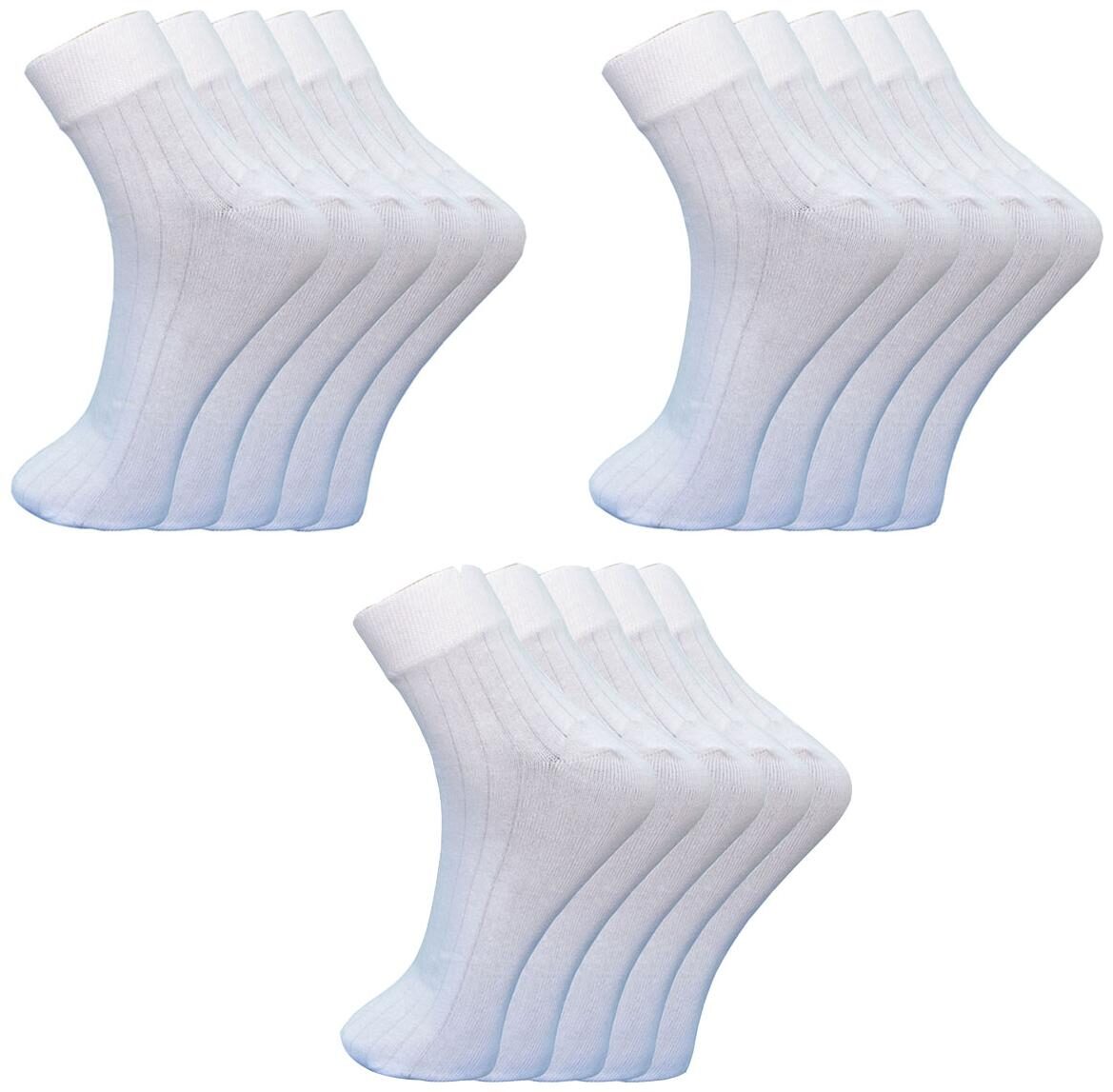 

Bodysense White Men s Lycra Cotton Socks (Pack Of 15)