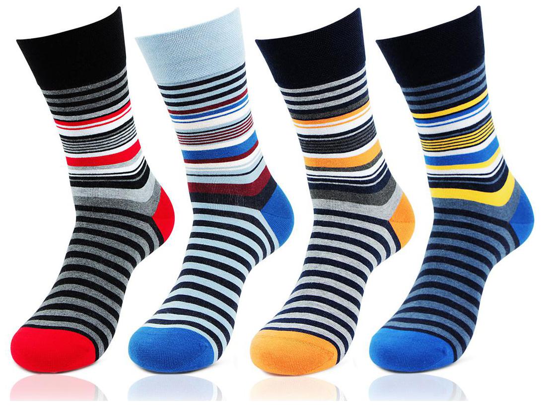 

Bonjour Multi Color Socks (Pack Of 4)