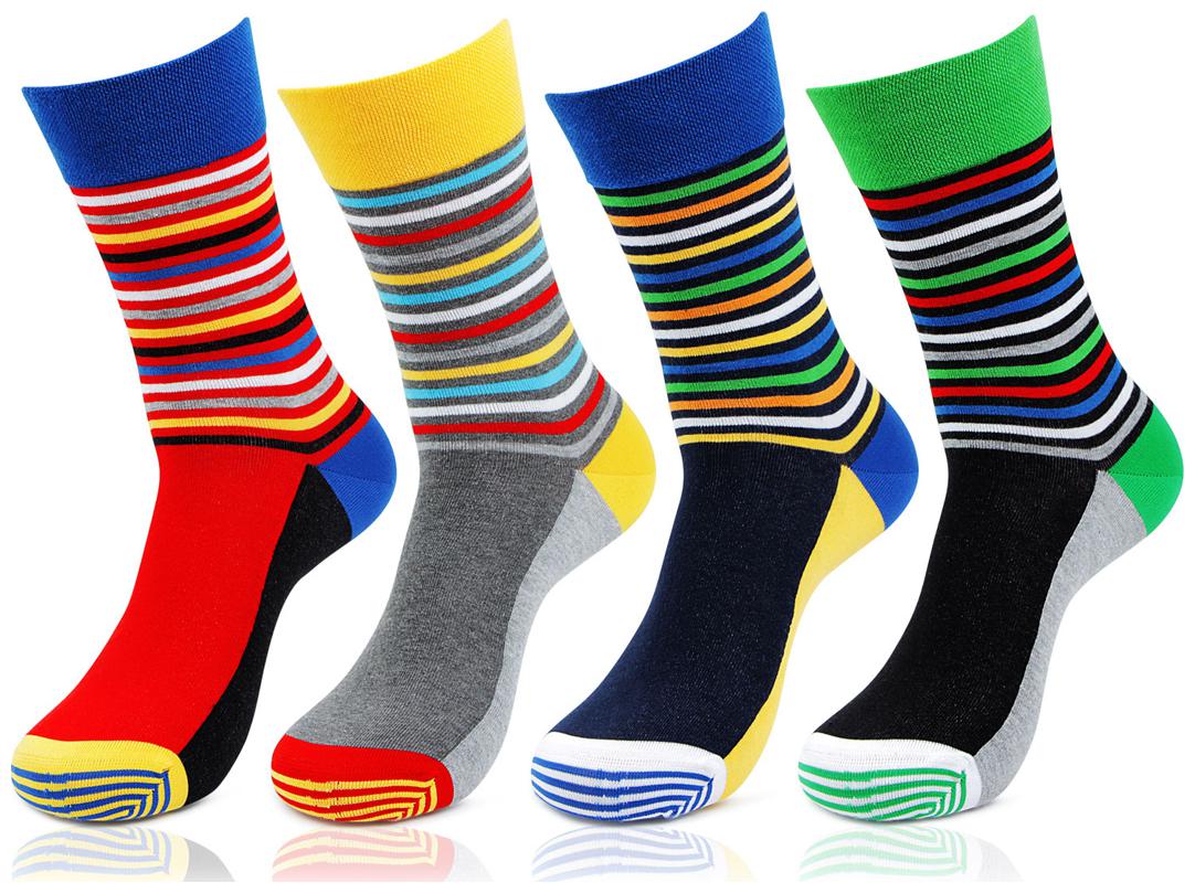 

Bonjour Multi Color Socks (Pack Of 4)