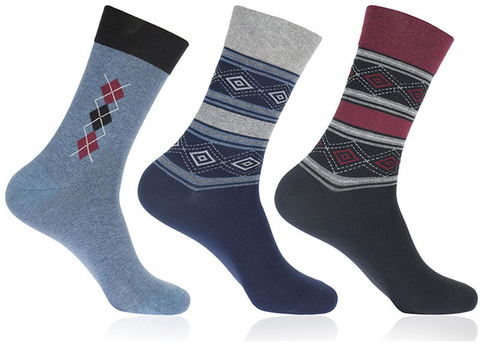 

Bonjour Pull Stretch Lycra Socks-Pack Of 3
