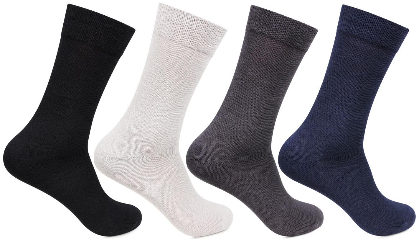 

Bonjour Multi Cotton Crew length socks ( 4 pairs )