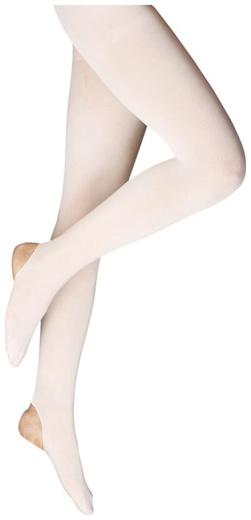 

Bonjour White Openheel Sheer Stockings