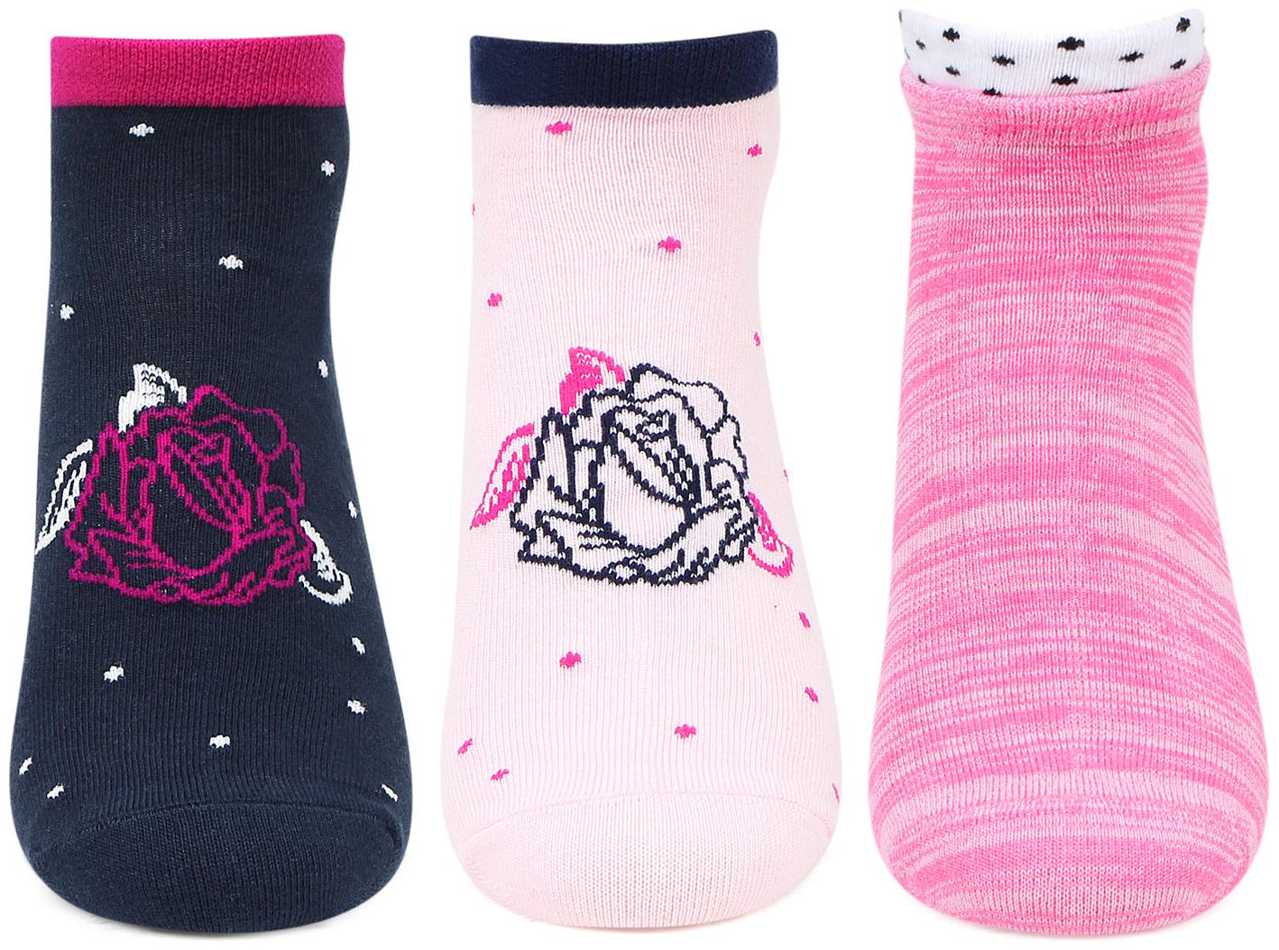 

Bonjour Women Fancy Multipack Secret Socks -Pack of 3