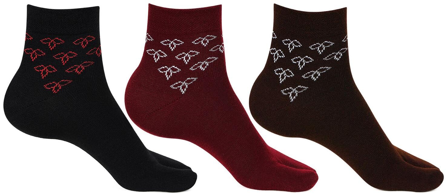 

Bonjour Woolen Ankle thumb Socks for Women