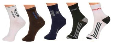 

BREEPREE Multi Casual Ankle Length Socks 5