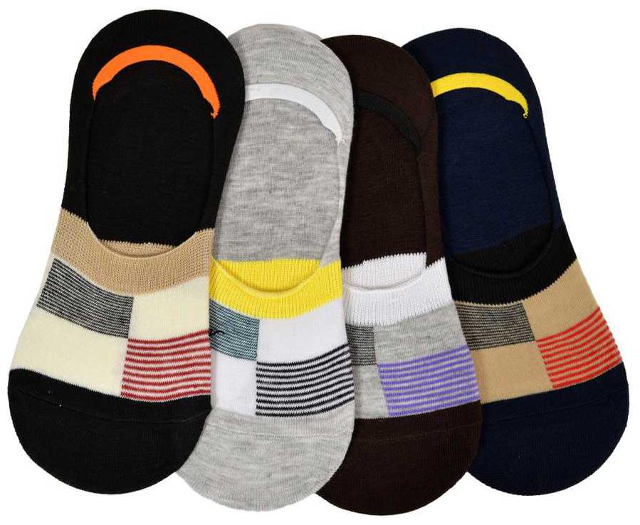 

BREEPREE Multi Casual Low Cut Socks Pack of 4