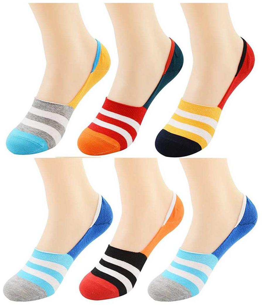 

BREEPREE Multi Casual Low Cut Socks Pack of 6