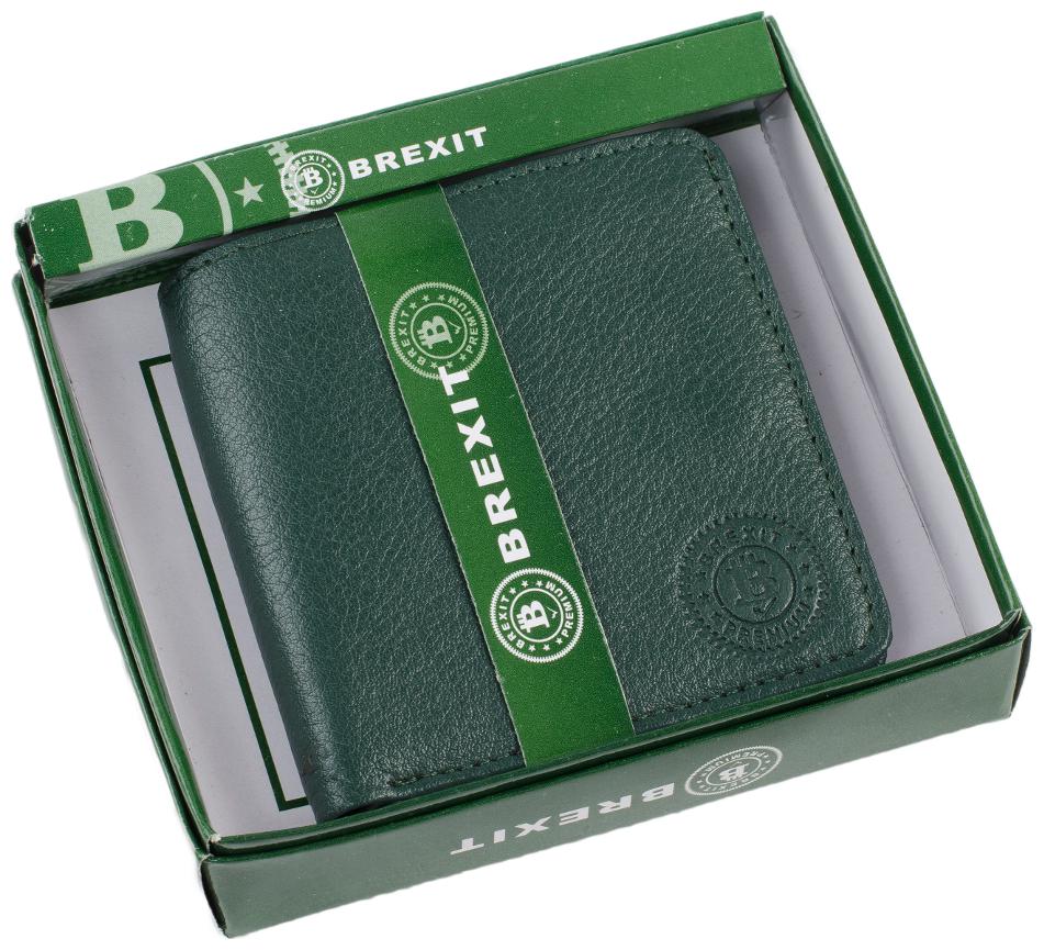 

Brexit Men Green Leather Bi-Fold Wallet ( Pack of 1 )