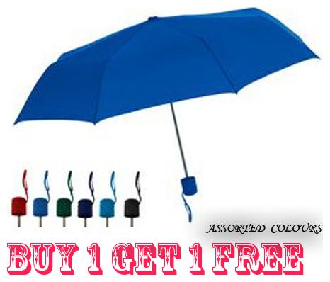 

buy 1 get 1 free Citizen 2 Fold Auto Open Umbrella Protection Against Rain And UV Rays Colours (Assorted)