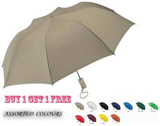 buy 1 get 1 free Citizen  2  Fold Auto Open Umbrella Protection Against Rain And UV Rays Colours (Assorted)