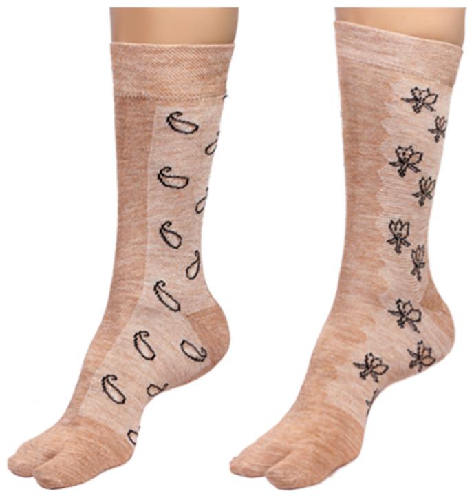 

By The Way Mid Calf Thumb Socks(Pair of 2)