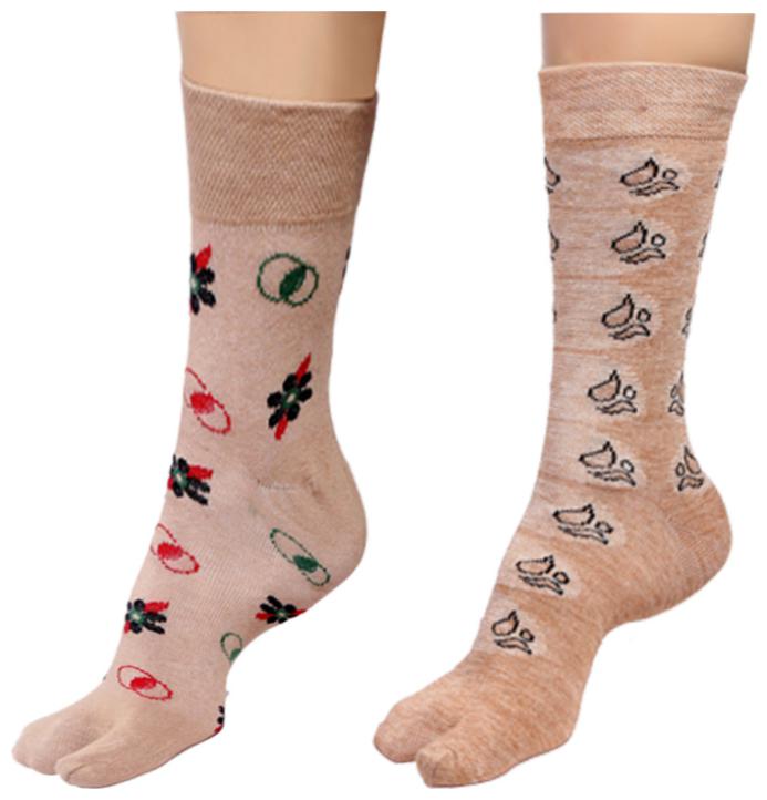

By The Way Mid Calf Thumb Socks(Pair of 2)
