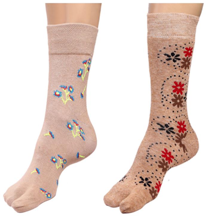 

By The Way Mid Calf Thumb Socks(Pair of 2)
