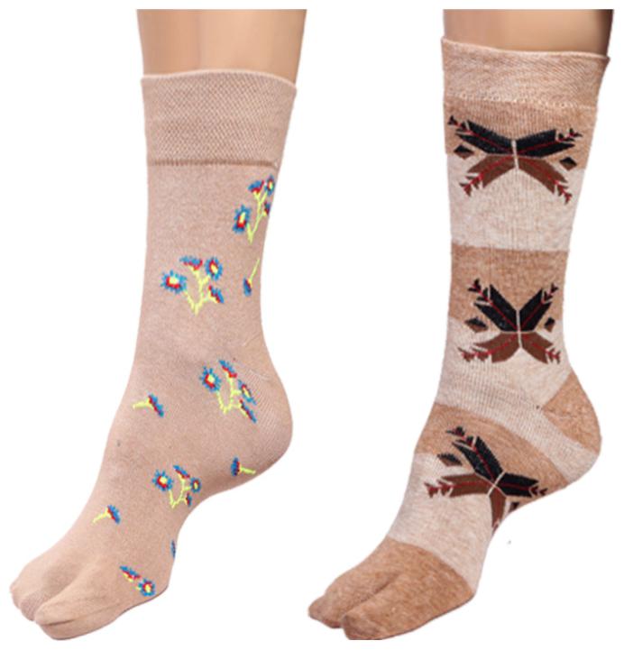 

By The Way Mid Calf Thumb Socks(Pair of 2)