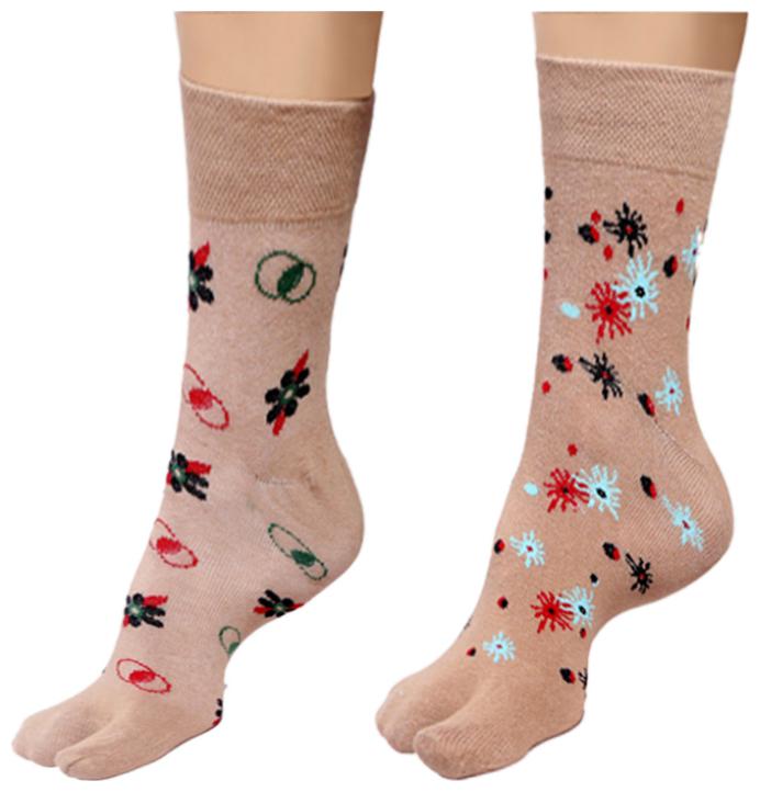 

By The Way Mid Calf Thumb Socks(Pair of 2)