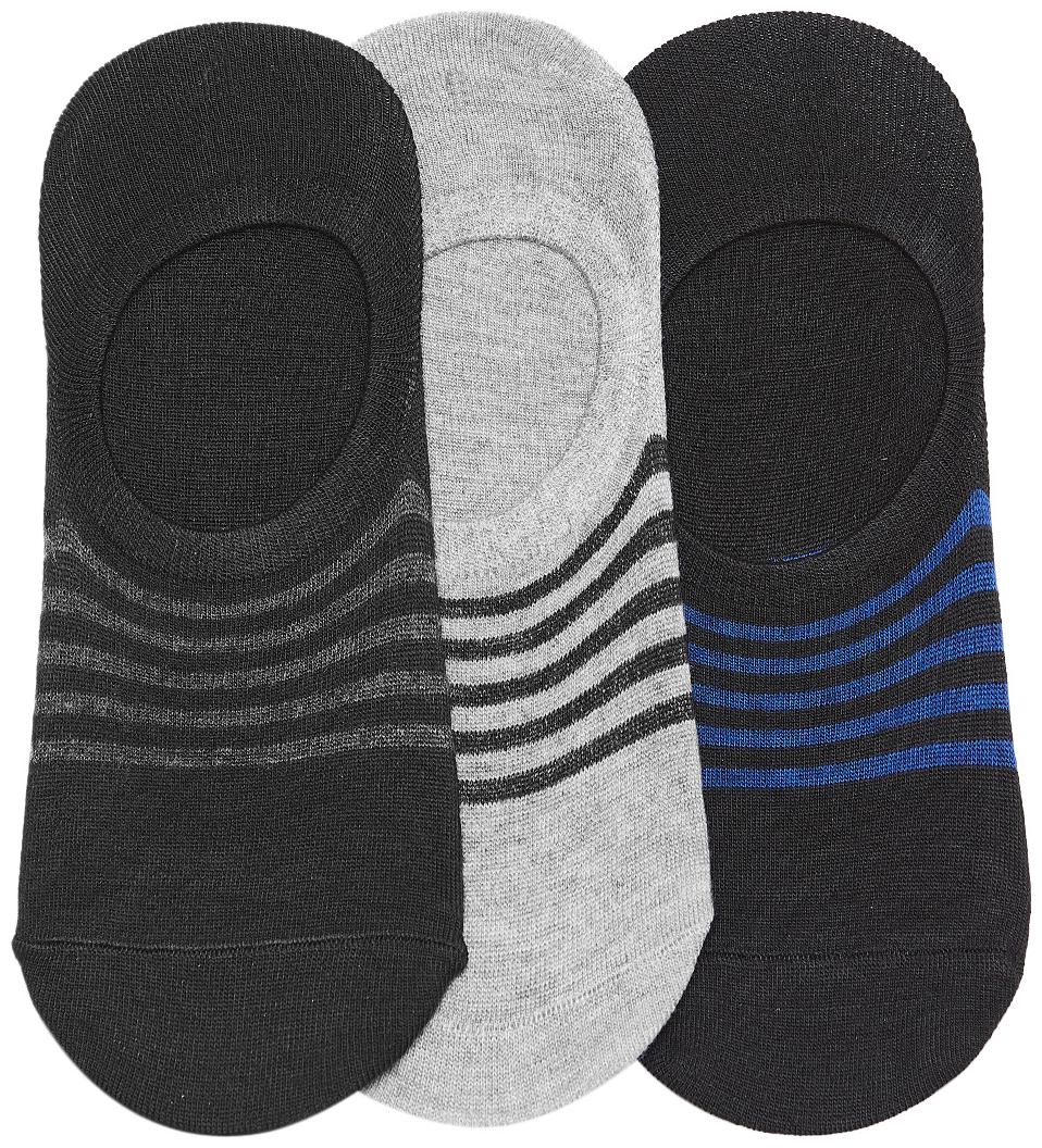 

Camey Multi Cotton No show socks ( Pack of 3 )
