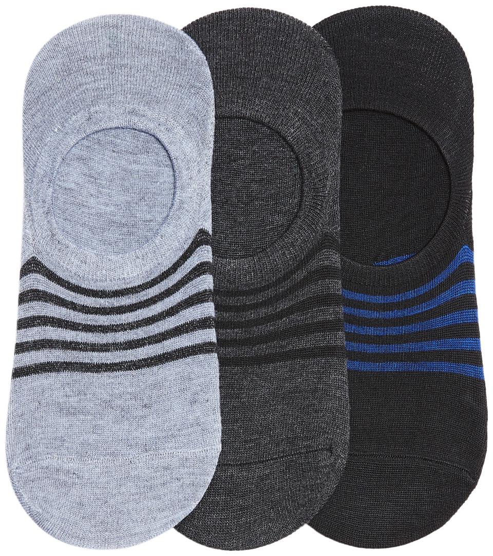 

Camey Multi Cotton No show socks ( Pack of 3 )