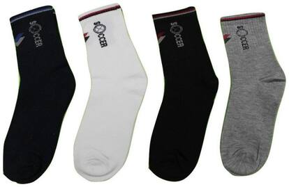 Camey Mens Sports Socks (Pack of 4)