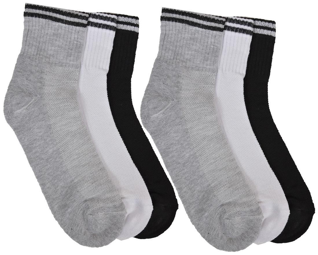 

CH CRUX HUNTER Multi Cotton Calf length socks ( 3 pairs )