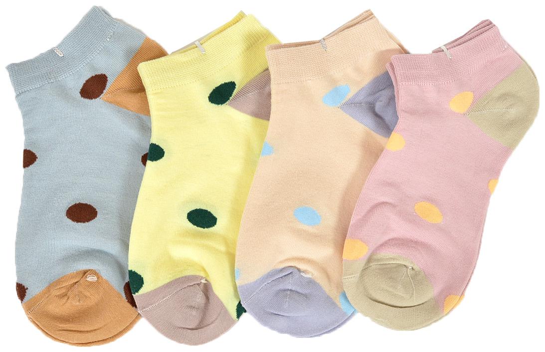 

CH CRUX HUNTER cotton printed ankle women girls thumb socks pack of 4