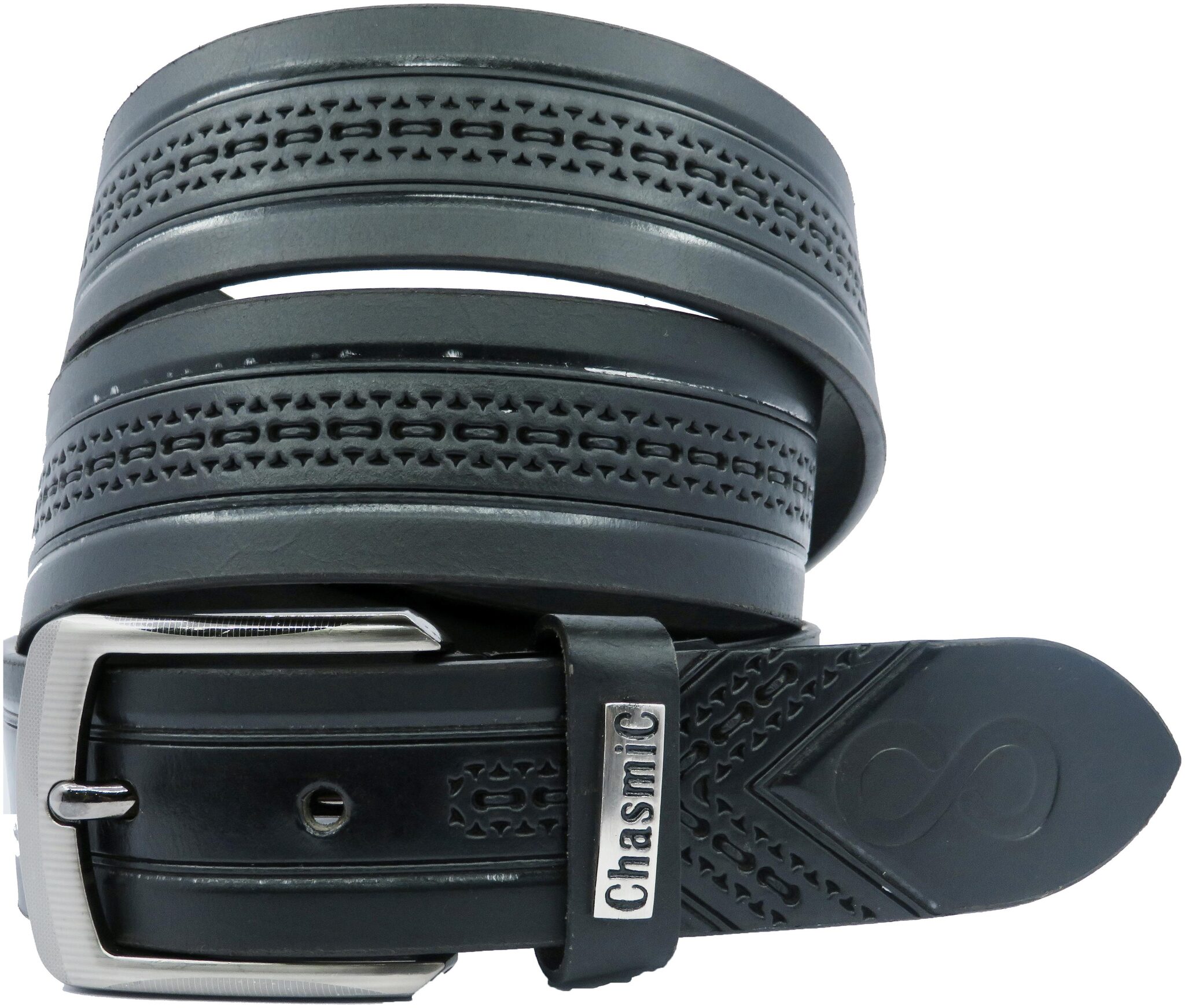 

CHASMIC Men Casual Party Formal Evening Black Genuine Leather Belt