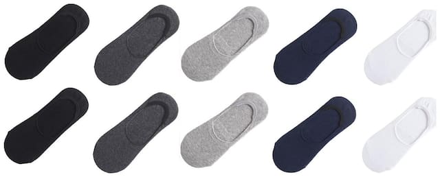 Concepts Pack of 10 Loafer Socks (Assorted)