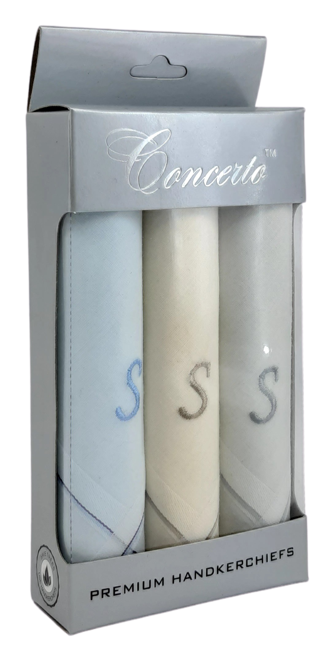 

Concerto Assorted Cotton Handkerchiefs ( Pack of 1 )