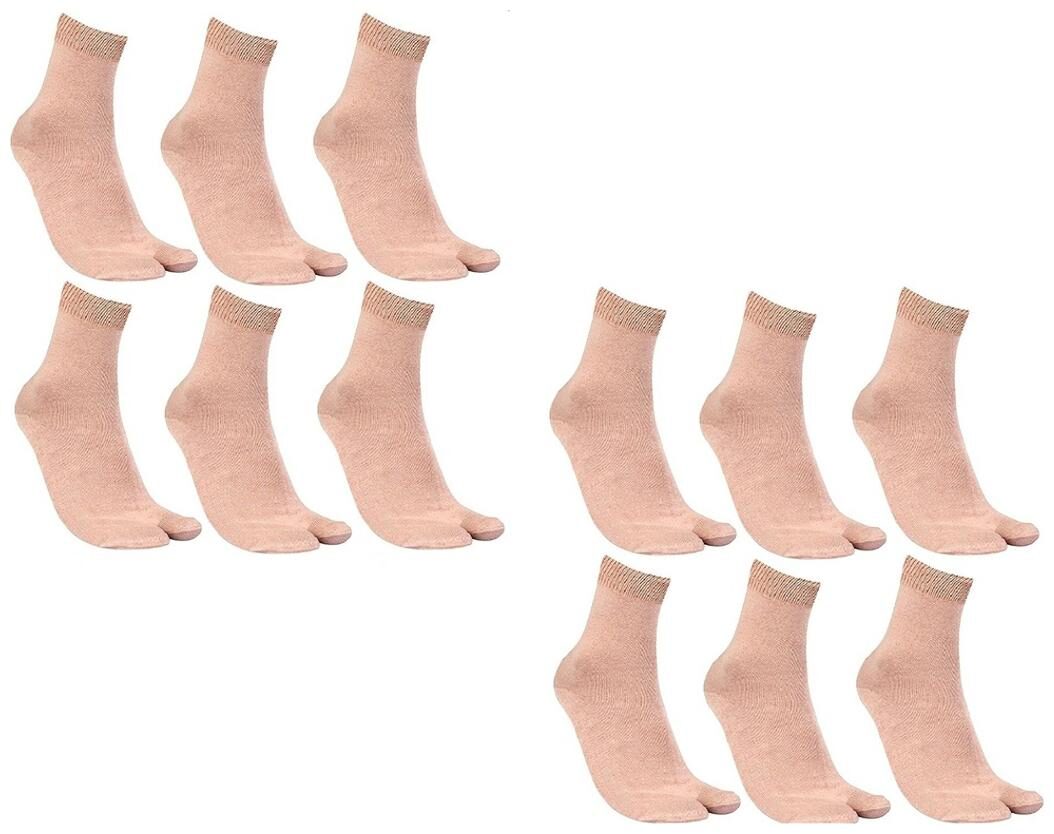 

Cotson Cotton Thumb Ladies Girls Socks (pack Of 12 Pairs)
