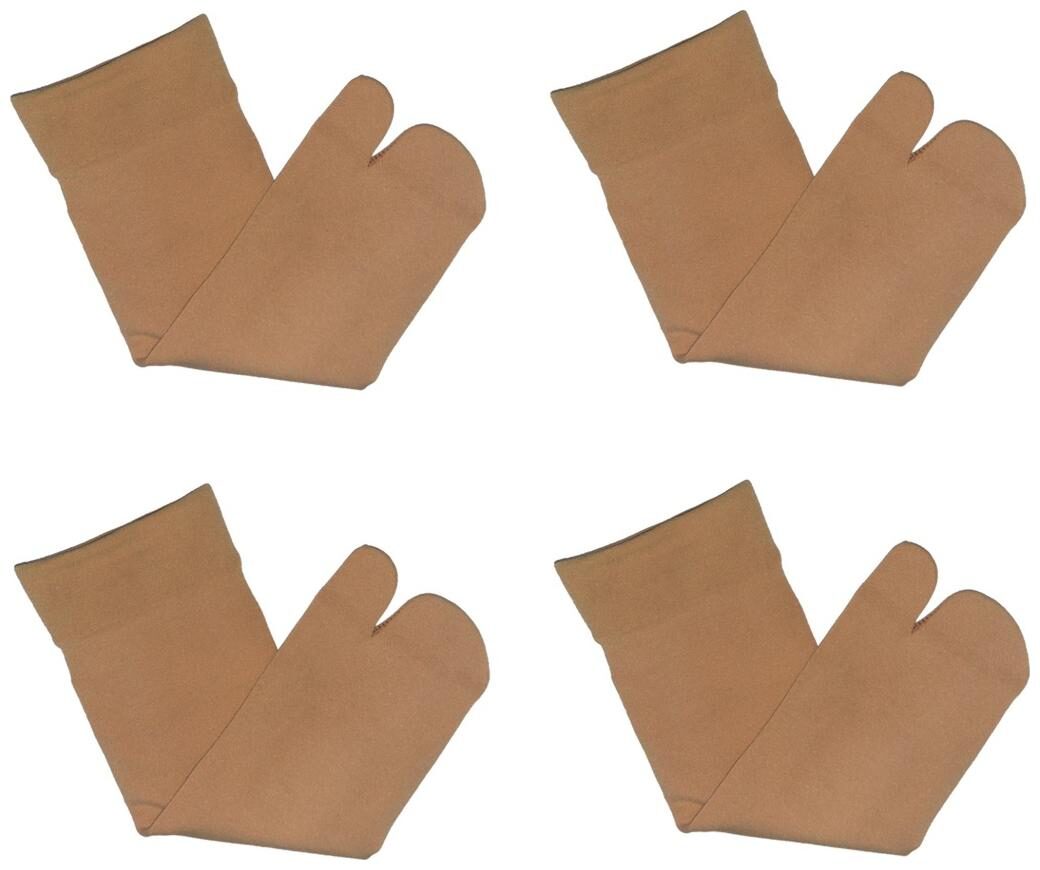 

Cotson Ladies Woolly Winter Wear Thumb Socks - Pack Of 4 (skin Color)