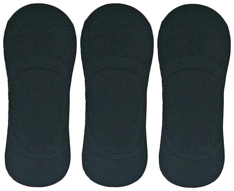 

Cotson Black Cotton No show socks ( 3 pairs )