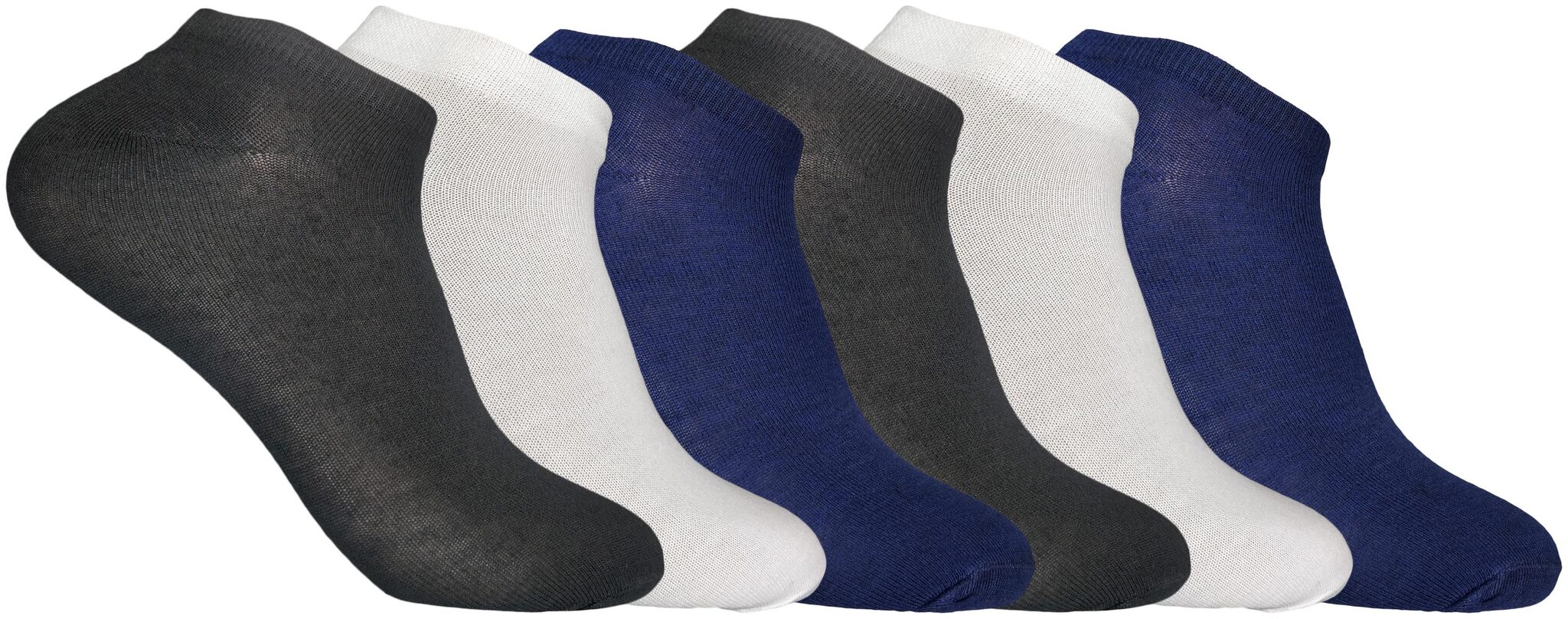 

Cotson Multi Cotton Ankle length socks ( Pack of 6 )