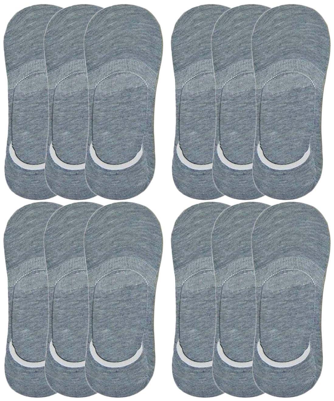 

Cotson Men Solid No Show Cotton Socks