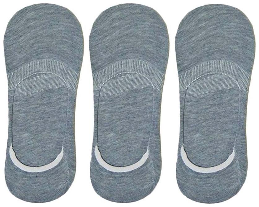 

Cotson Grey Cotton No show socks ( 3 pairs )