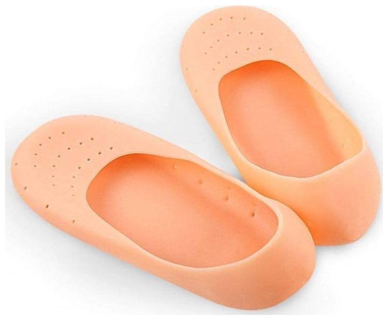 

Crack Full Length Silicon Foot care Moisturizing Gel Foot Socks Foot Support (Pack of 1) Multi Color