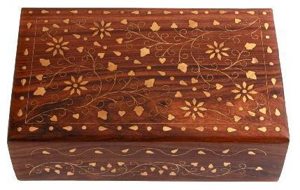 

CraftShoppee Handmade Wooden Jewellery Box for Women Jewel Organizer Flower D cor
