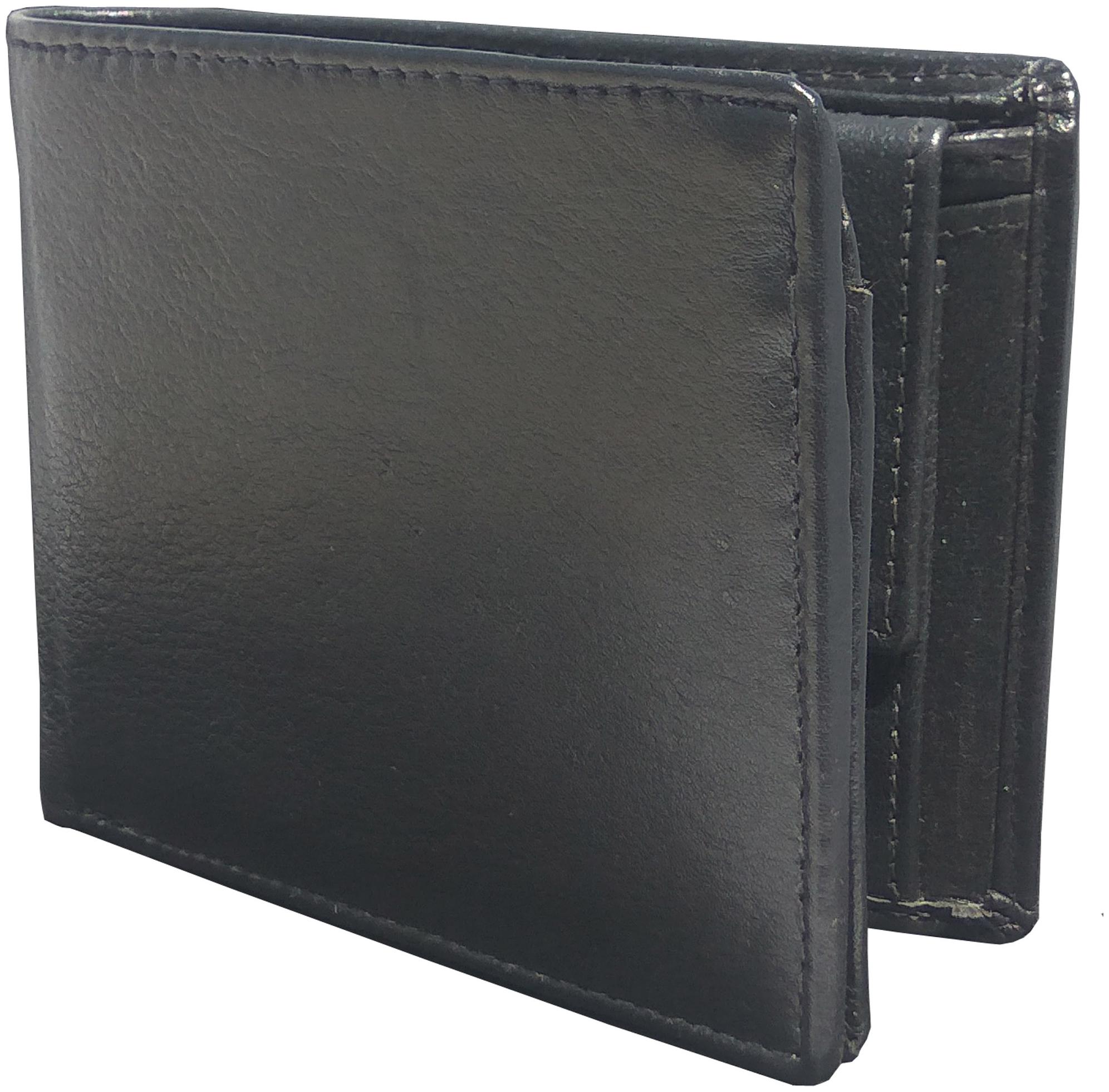 

CRAFTWOOD Men Black Leather Bi-Fold Wallet ( Pack of 1 )