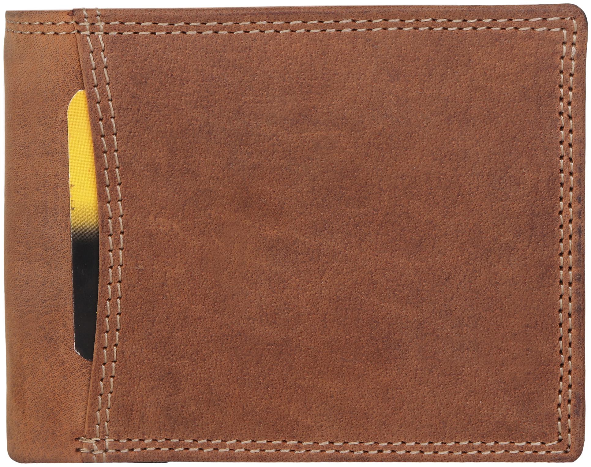 

CRAFTWOOD Men Brown Leather Bi-Fold Wallet ( Pack of 1 )