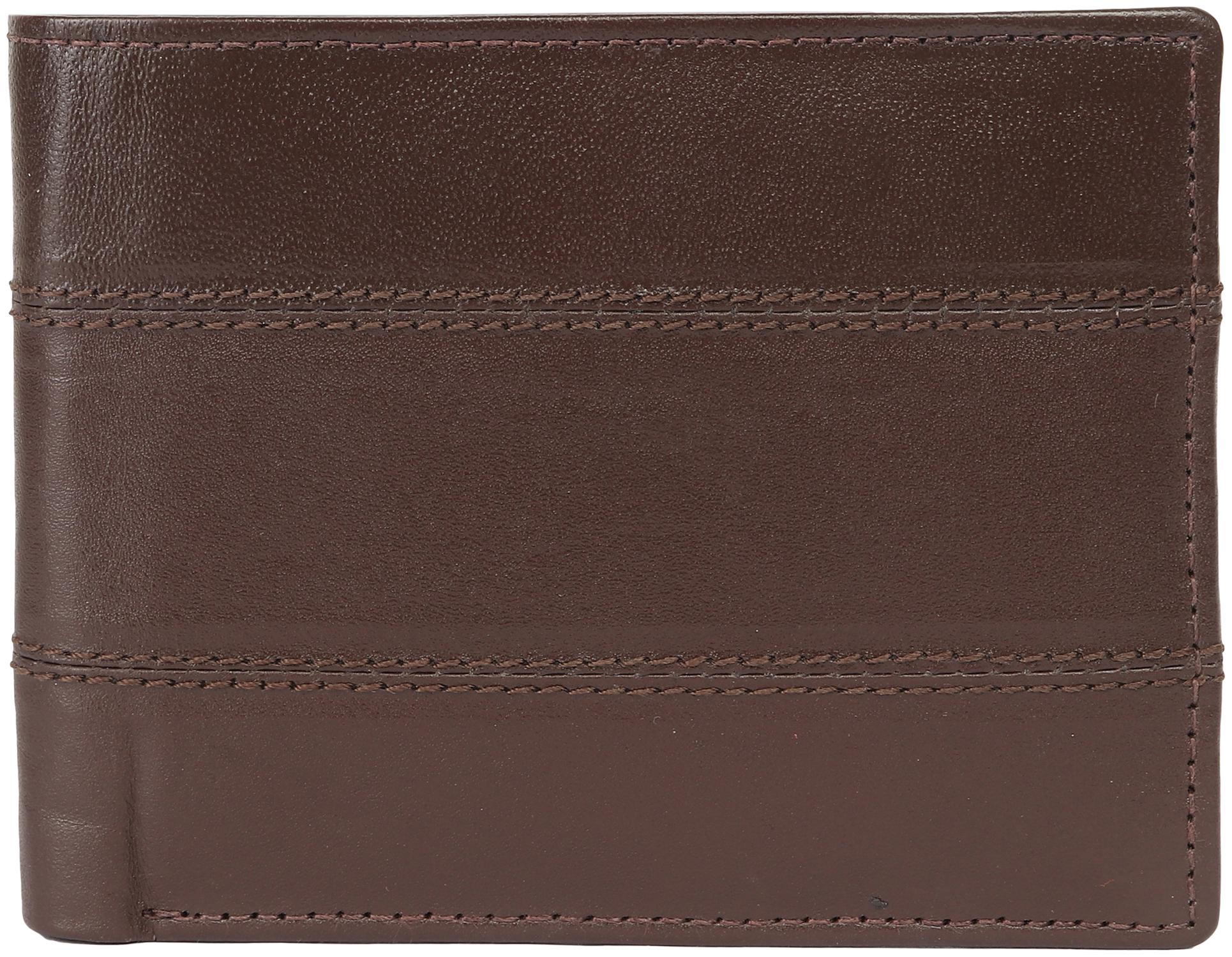 

CRAFTWOOD Men Brown Leather Bi-Fold Wallet ( Pack of 1 )