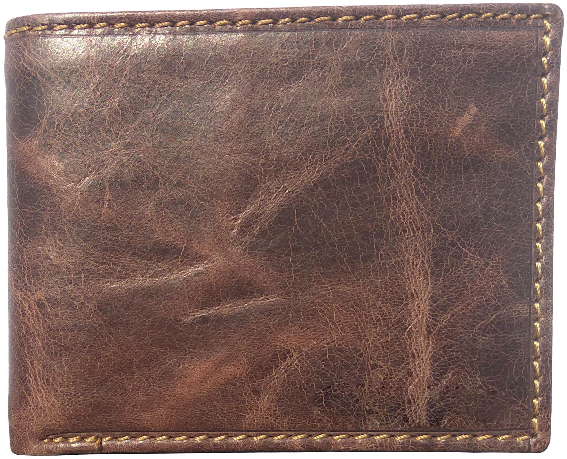 

CRAFTWOOD Men Brown Leather Bi-Fold Wallet ( Pack of 1 )
