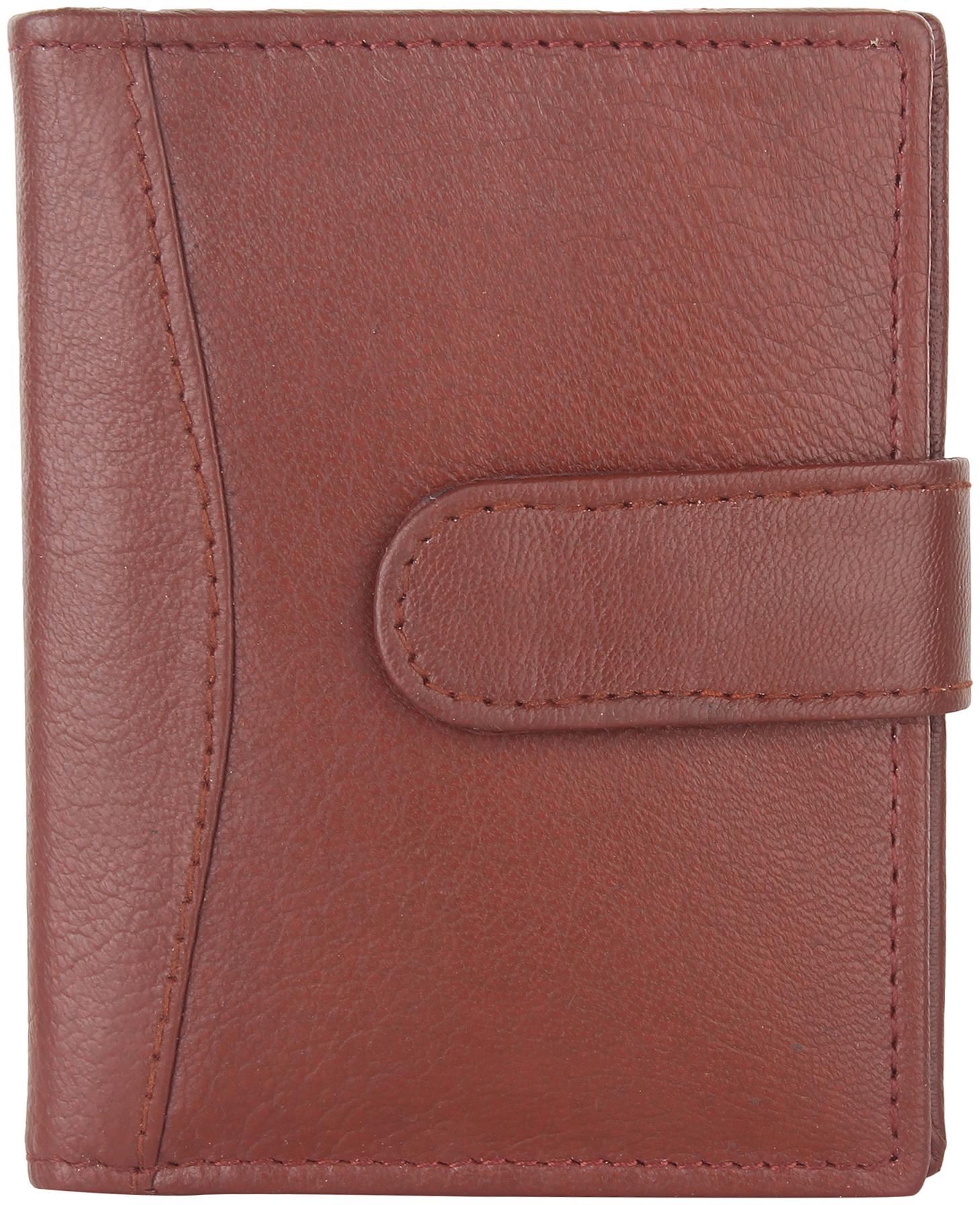 

CRAFTWOOD Men Leather Card holder - Brown Pack of 1