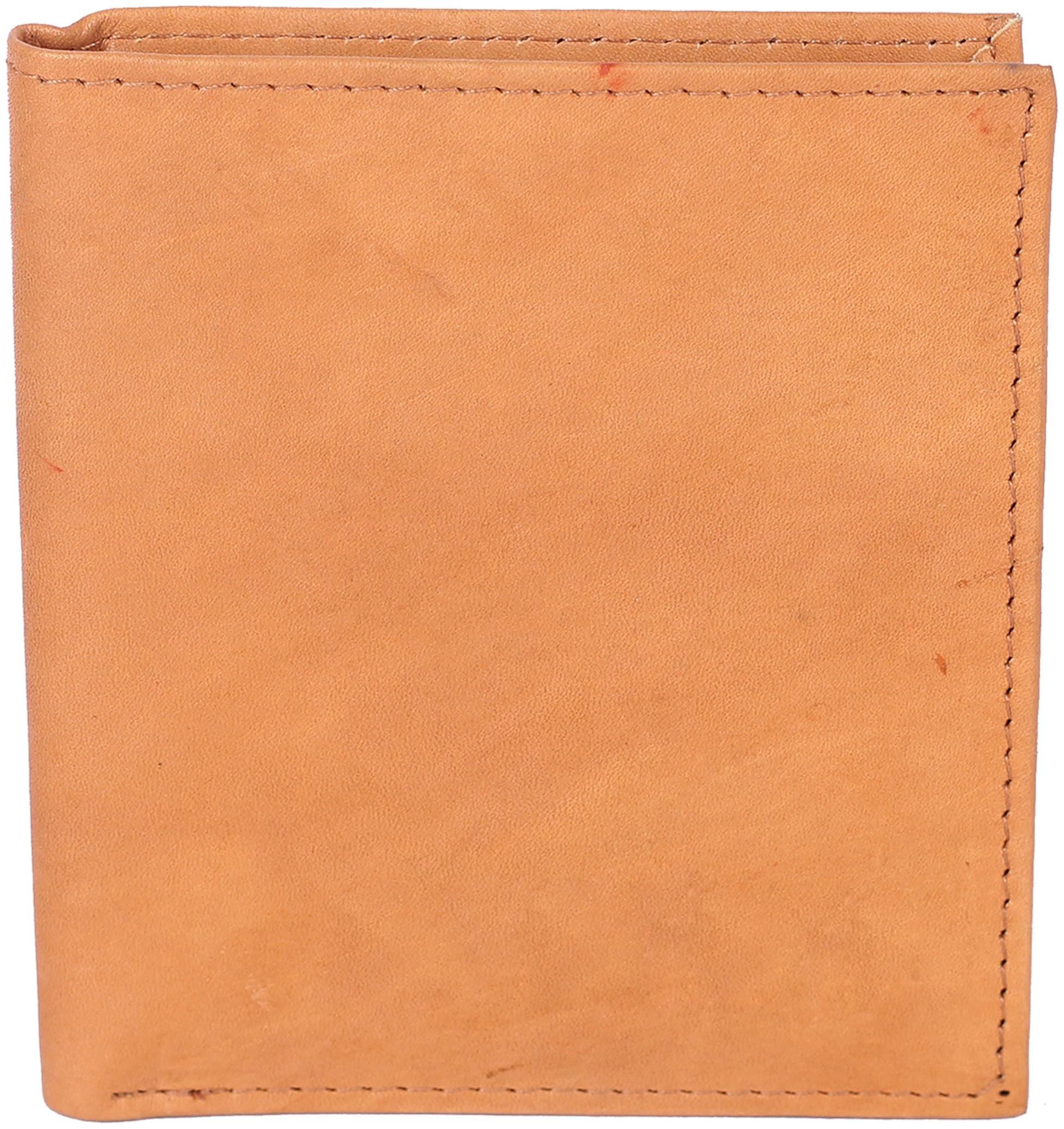 

CRAFTWOOD Men Tan Leather Bi-Fold Wallet ( Pack of 1 )