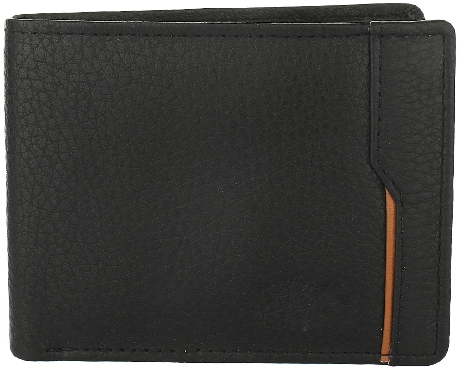 

CRAFTWOOD Men Black Leather Bi-Fold Wallet ( Pack of 1 )