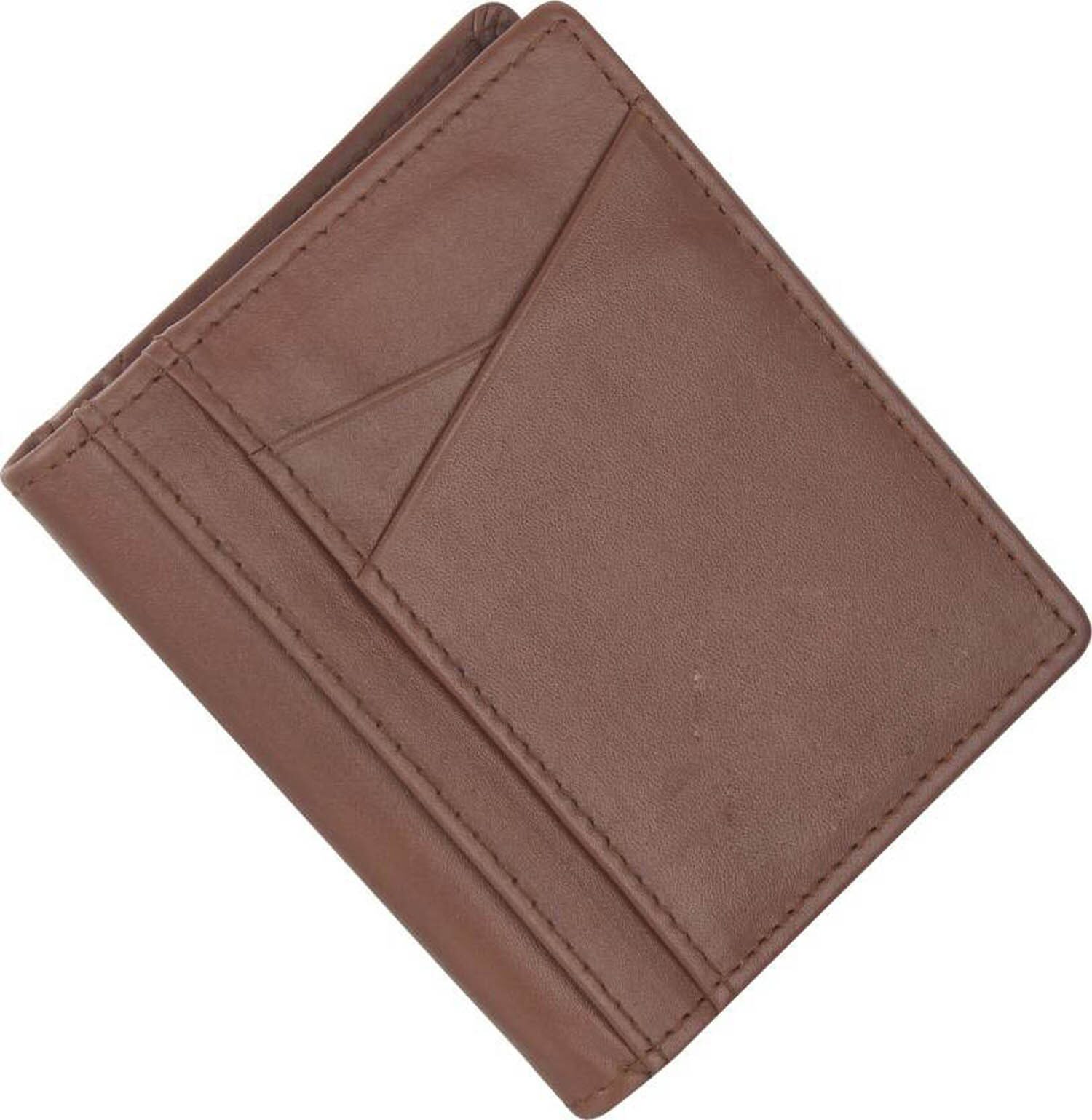 

CRAFTWOOD Men Leather Card holder - Brown Pack of 1
